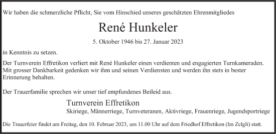 Traueranzeige von René Hunkeler von reg_2